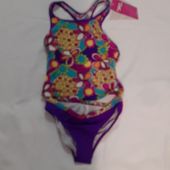 Speedo girls swimsuit size 14 new - Picture 1 of 5
